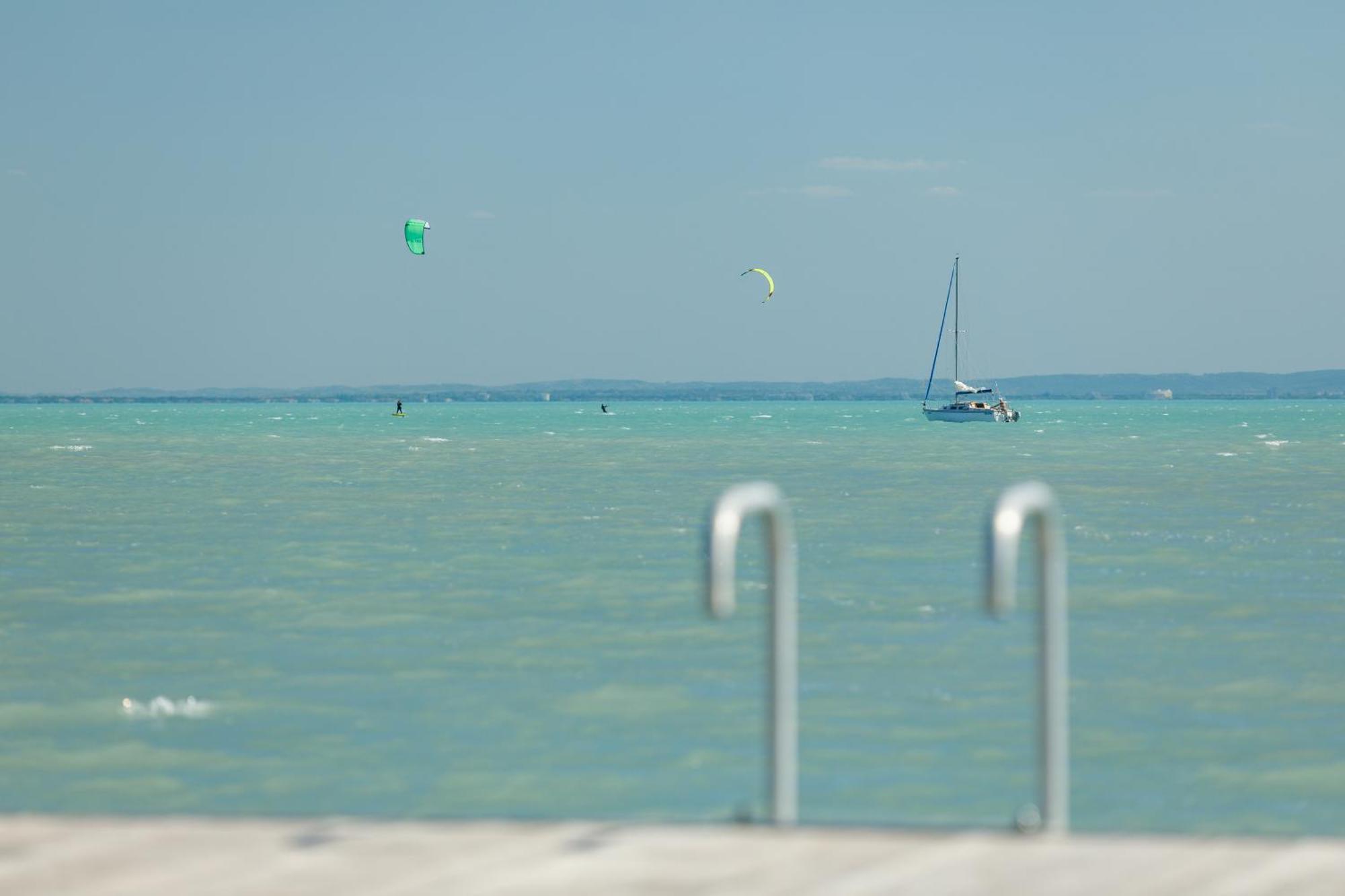 Fűzliget Blue4 Apartman Balatonfůzfő Kültér fotó